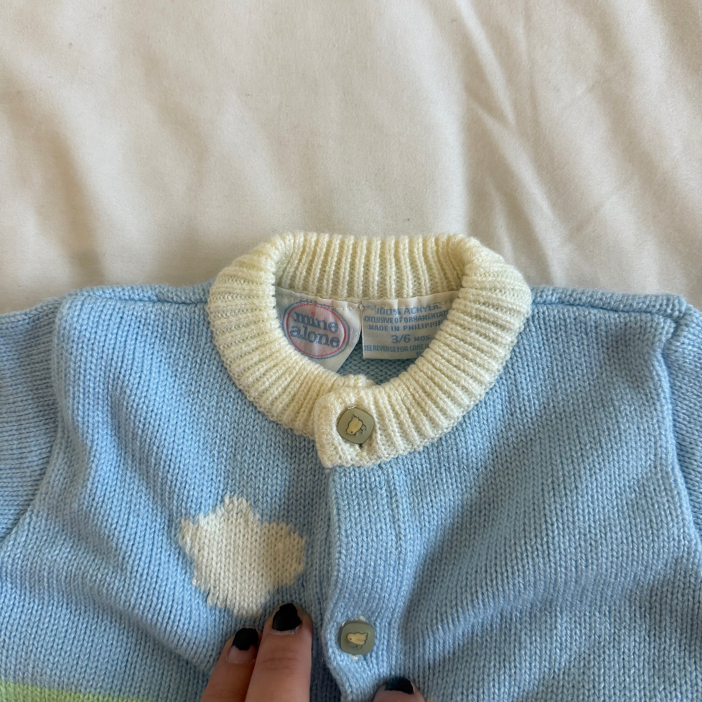 Vintage Chick Knit Sweater (3-6m)