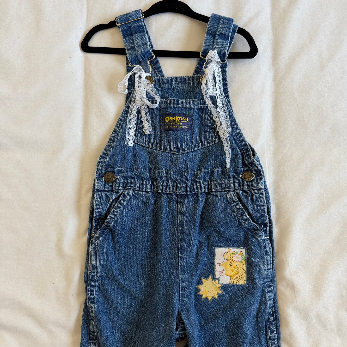 Strawberry Shortcake Pony Overalls (2T)