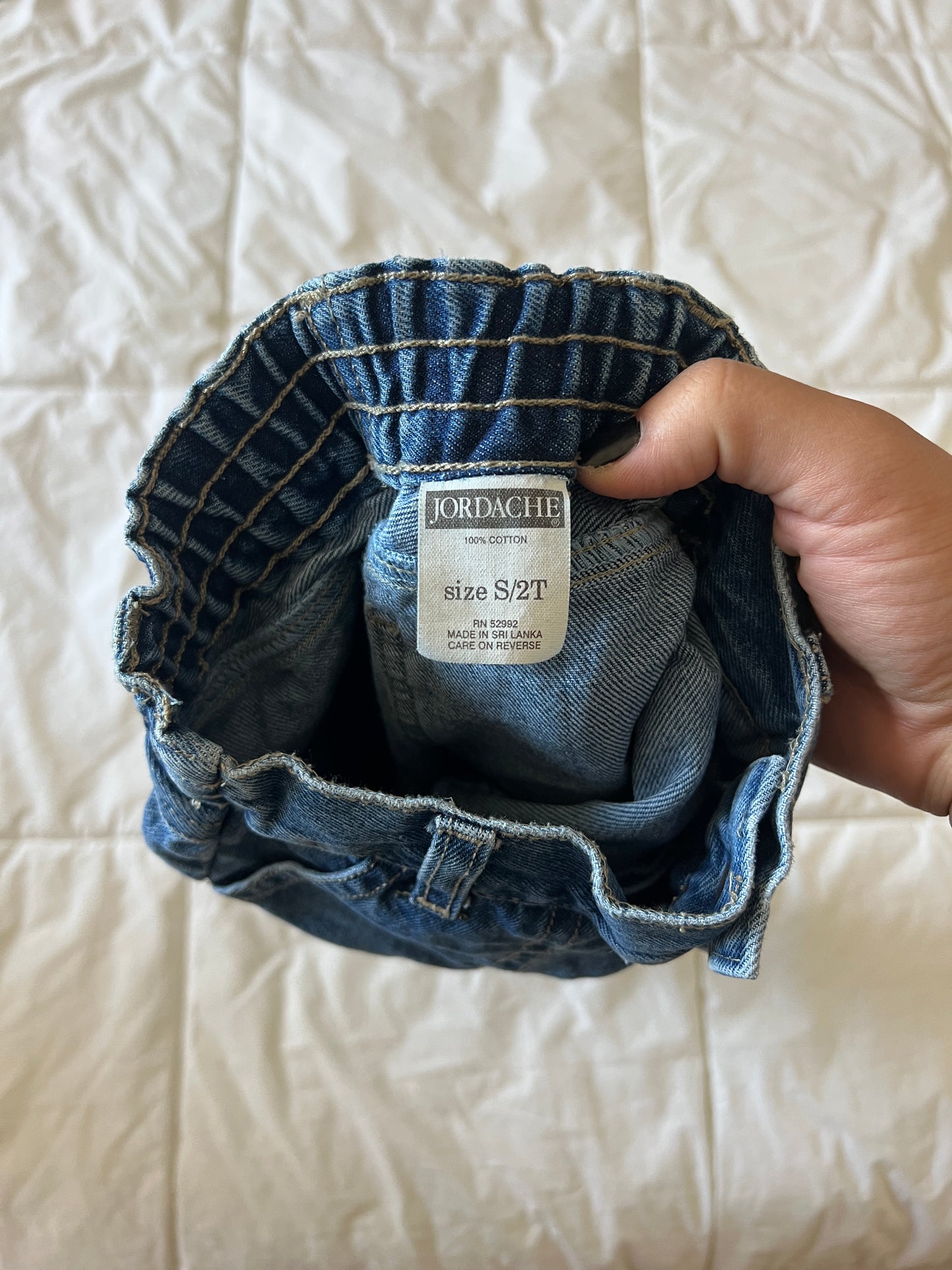 Fishing Bear Denim Jeans (2T)