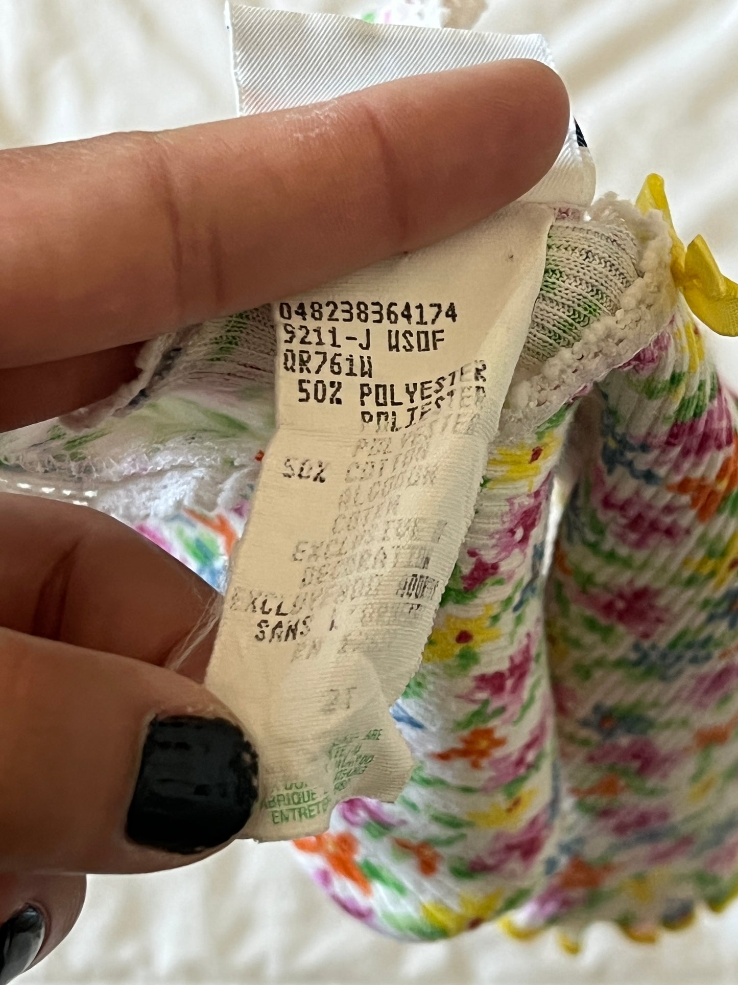 Floral Baby Tee "In Design" (2T)