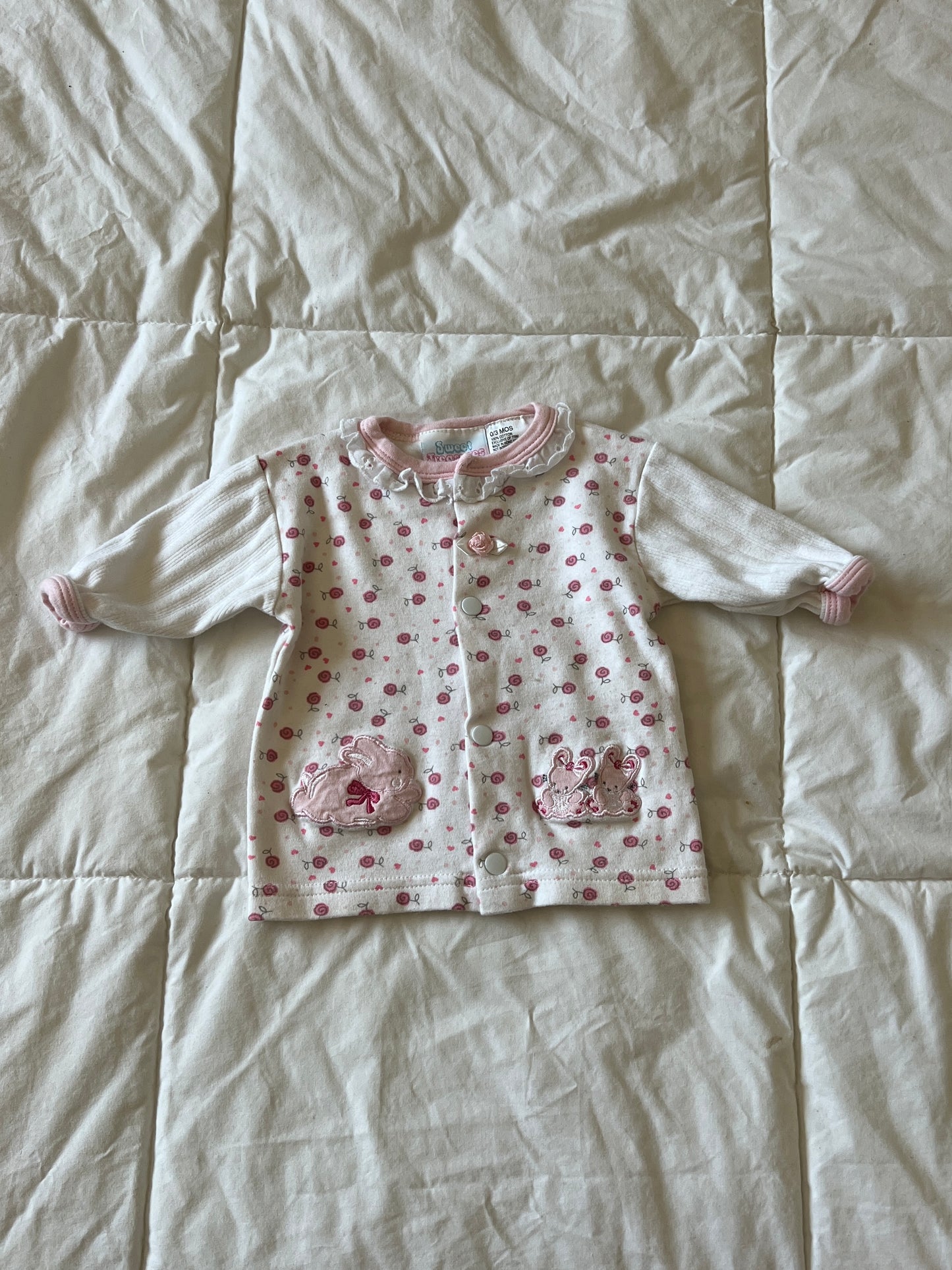 Baby Bunny Button up (0/3 mo)