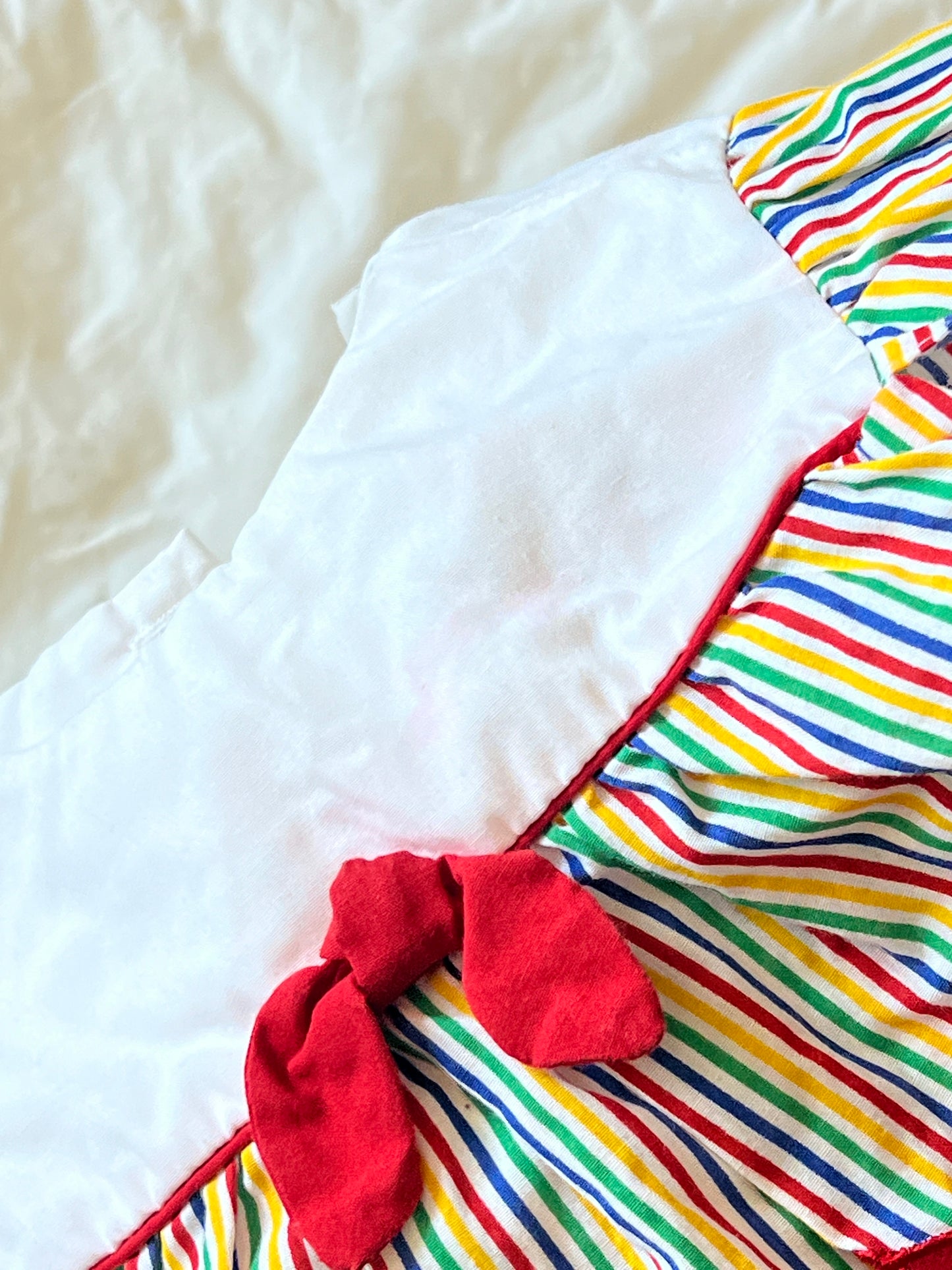 Rainbow Stripped Garden Dress (3/6mo)