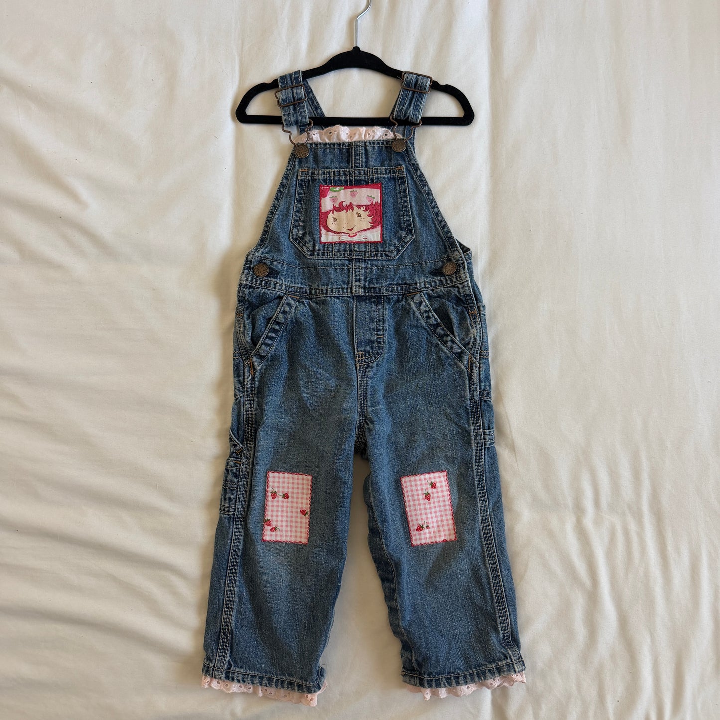 Strawberry Shortcake Strawberry Overalls (18m)