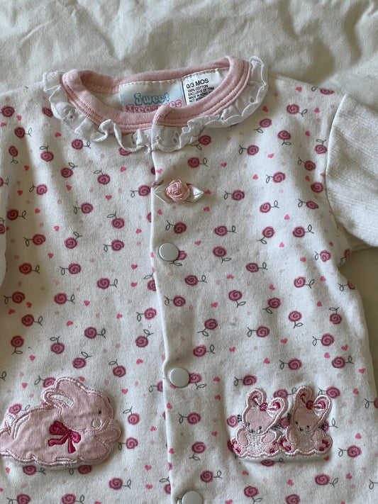 Baby Bunny Button up (0/3 mo)