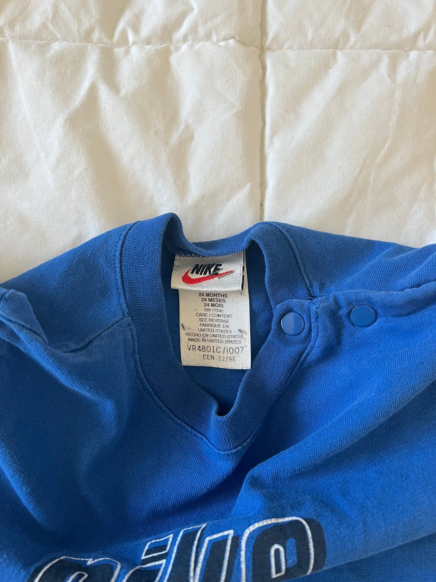 Vintage Blue Nike (2T)