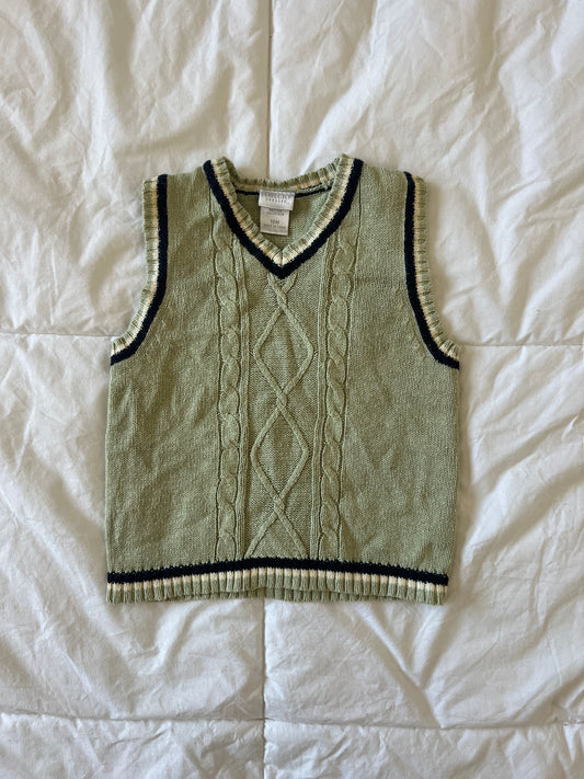 Green Sweater Vest (18 mo)