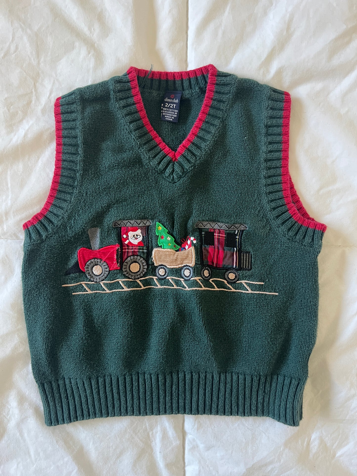 Christmas Sweater Vest (24 mo)