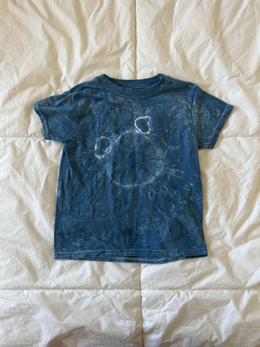 Blue Tie Dye Bear Tee (2T)
