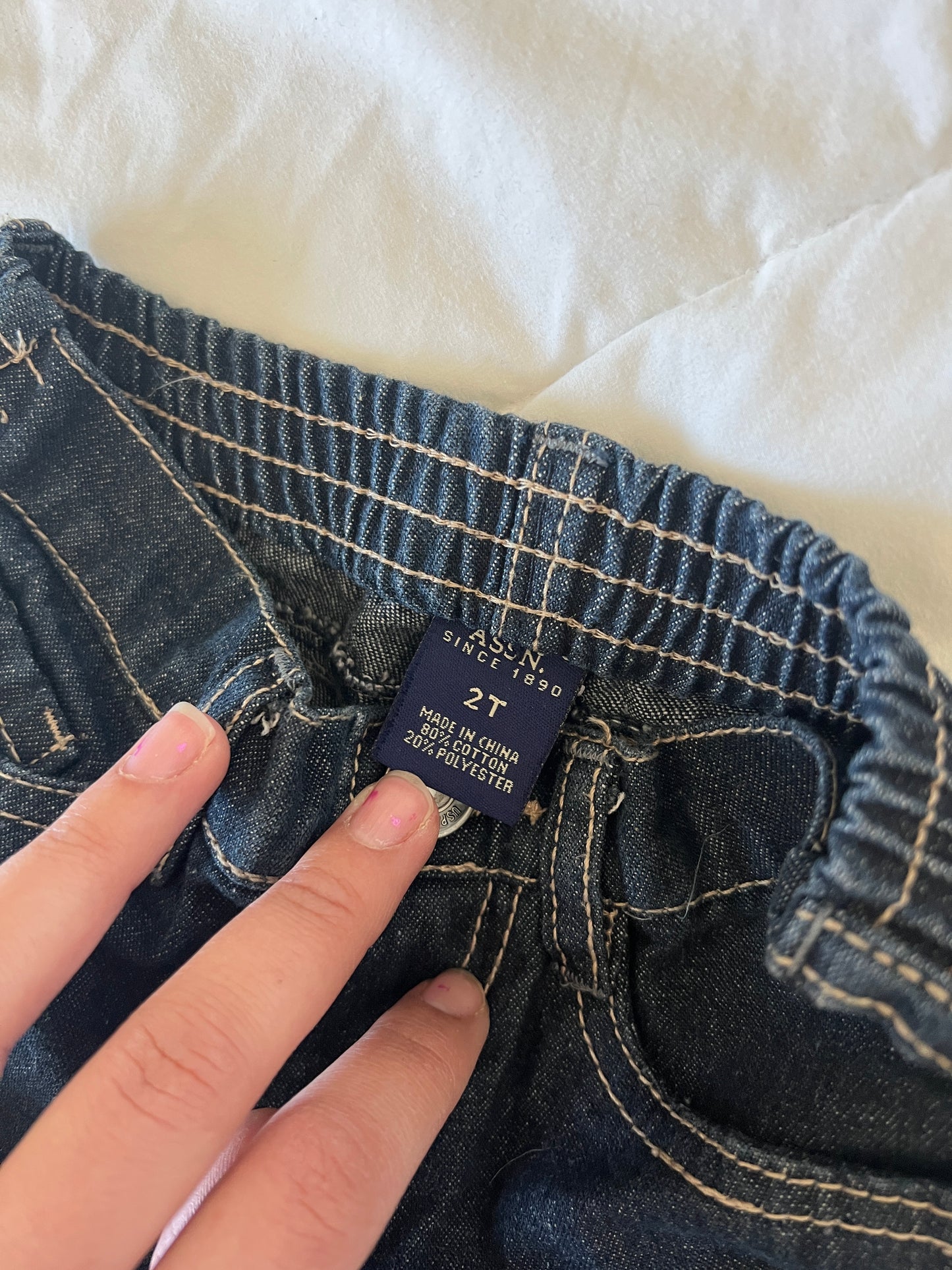 U.S. Polo Dark Wash Jeans (2T)
