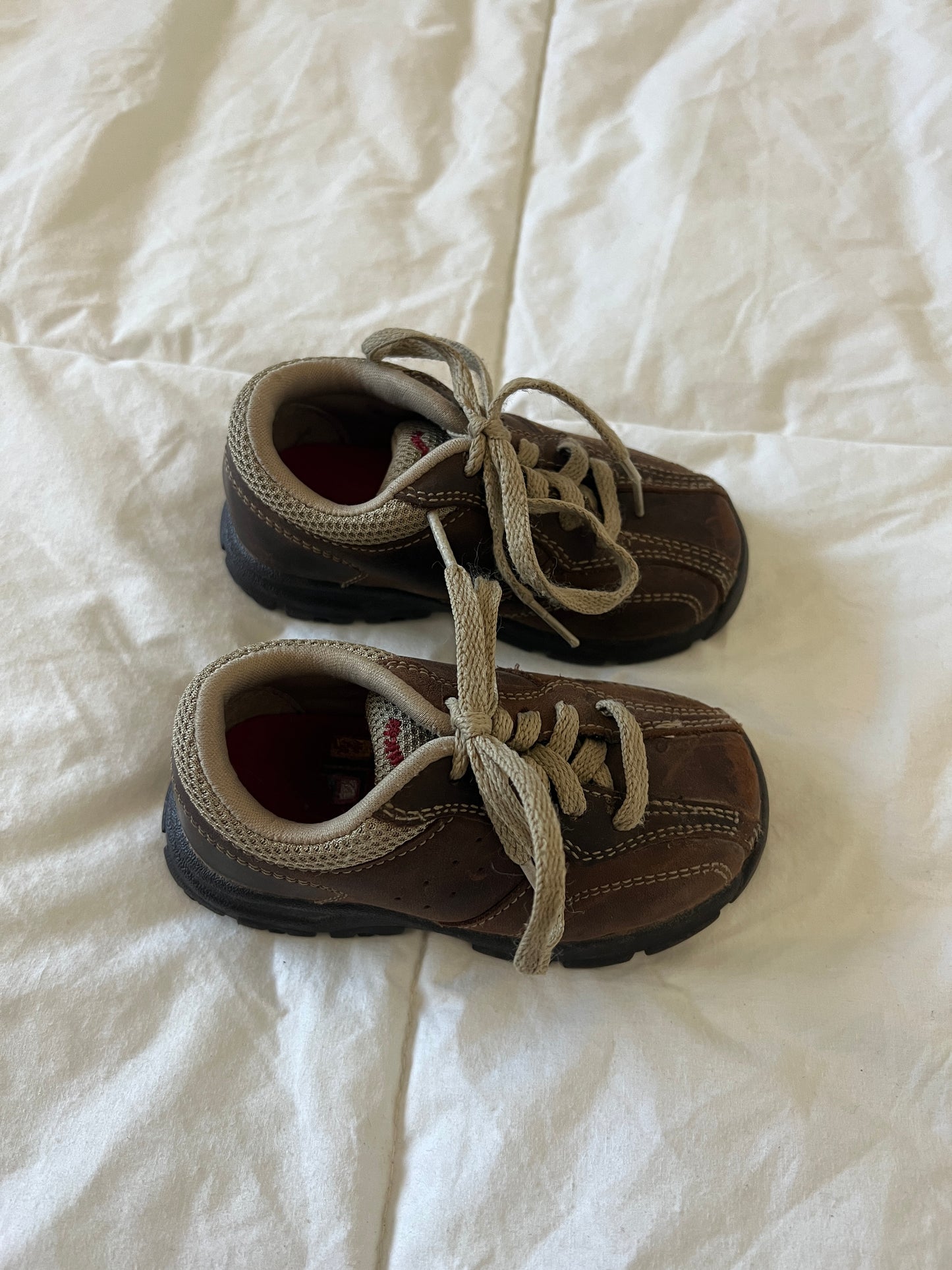 Brown Baby/Toddler Sneakers (size 6)