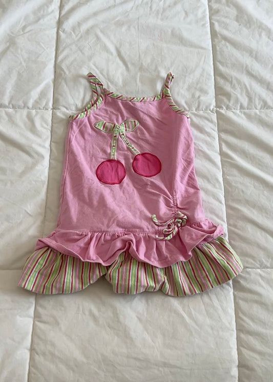 Pink Cherry Dress (2T)