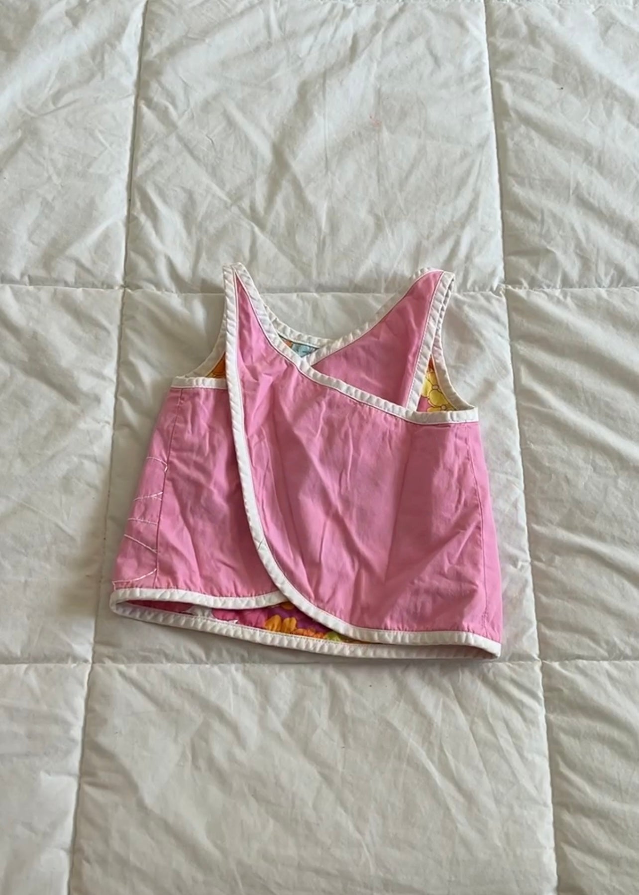 1970s Floral Reversible Top (2-4T)