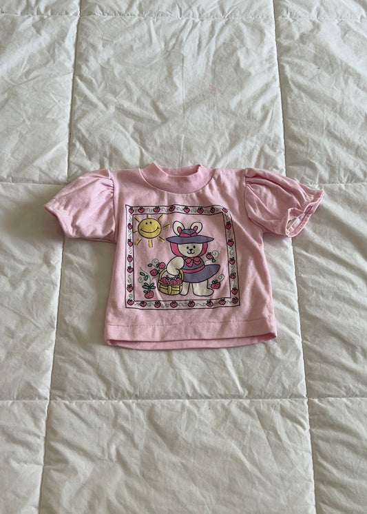 Strawberry Bunny T-Shirt (12 mo)