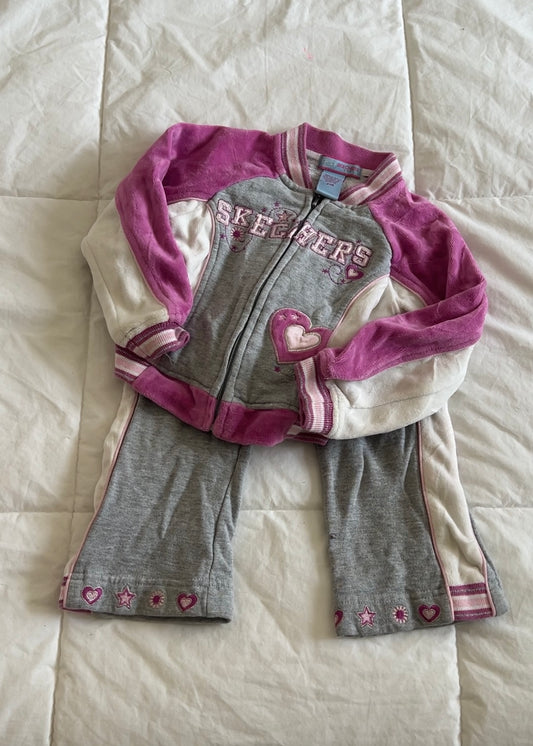 Y2k Sketchers Tracksuit (2T)