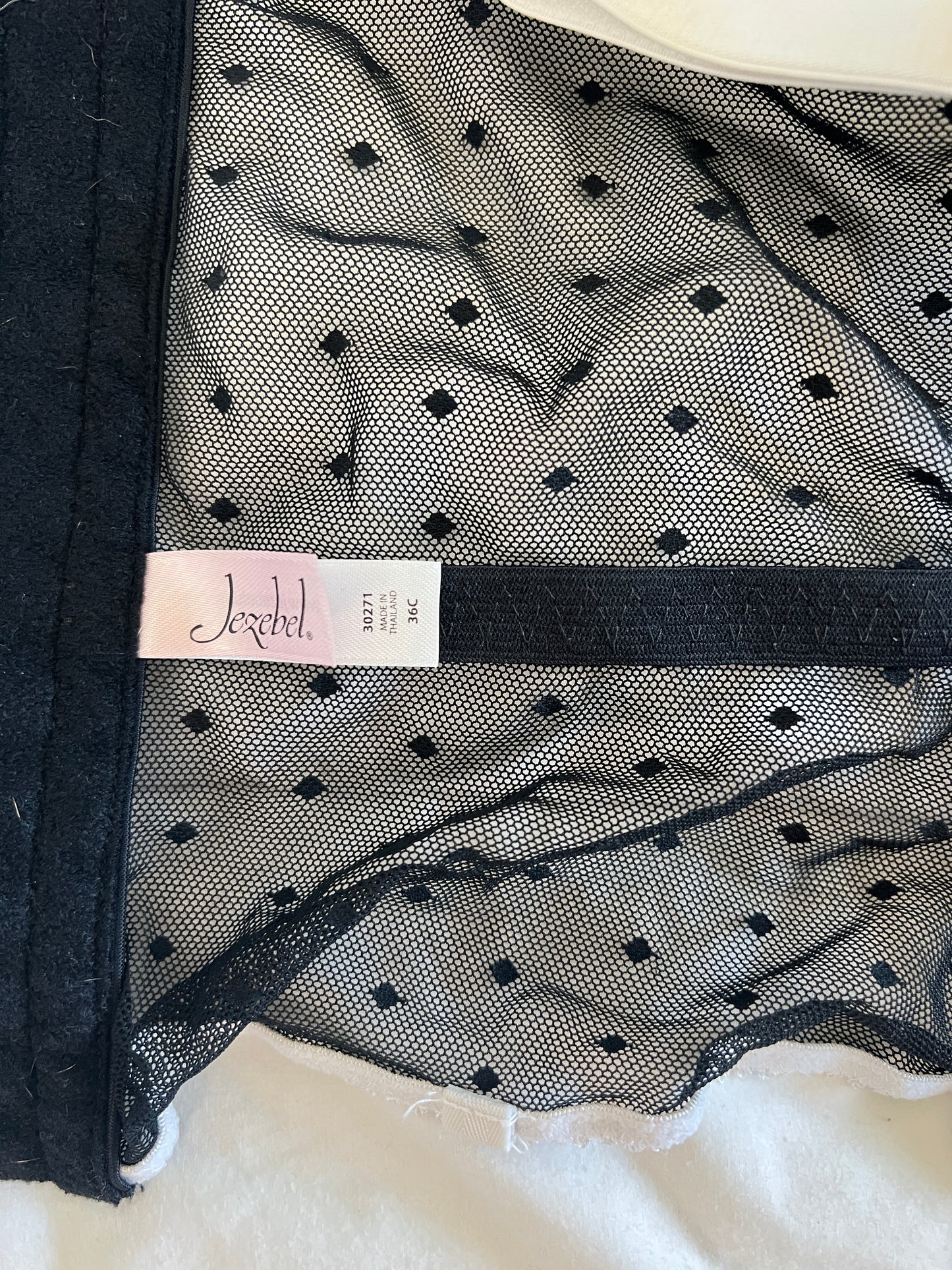 Y2k B&W Bustier Top (36C)