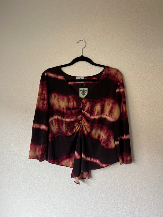 Y2k Lava Print Top (m)