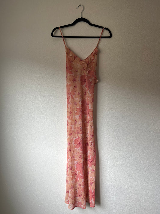 Y2k Sheer Maxi Dress (s/m)