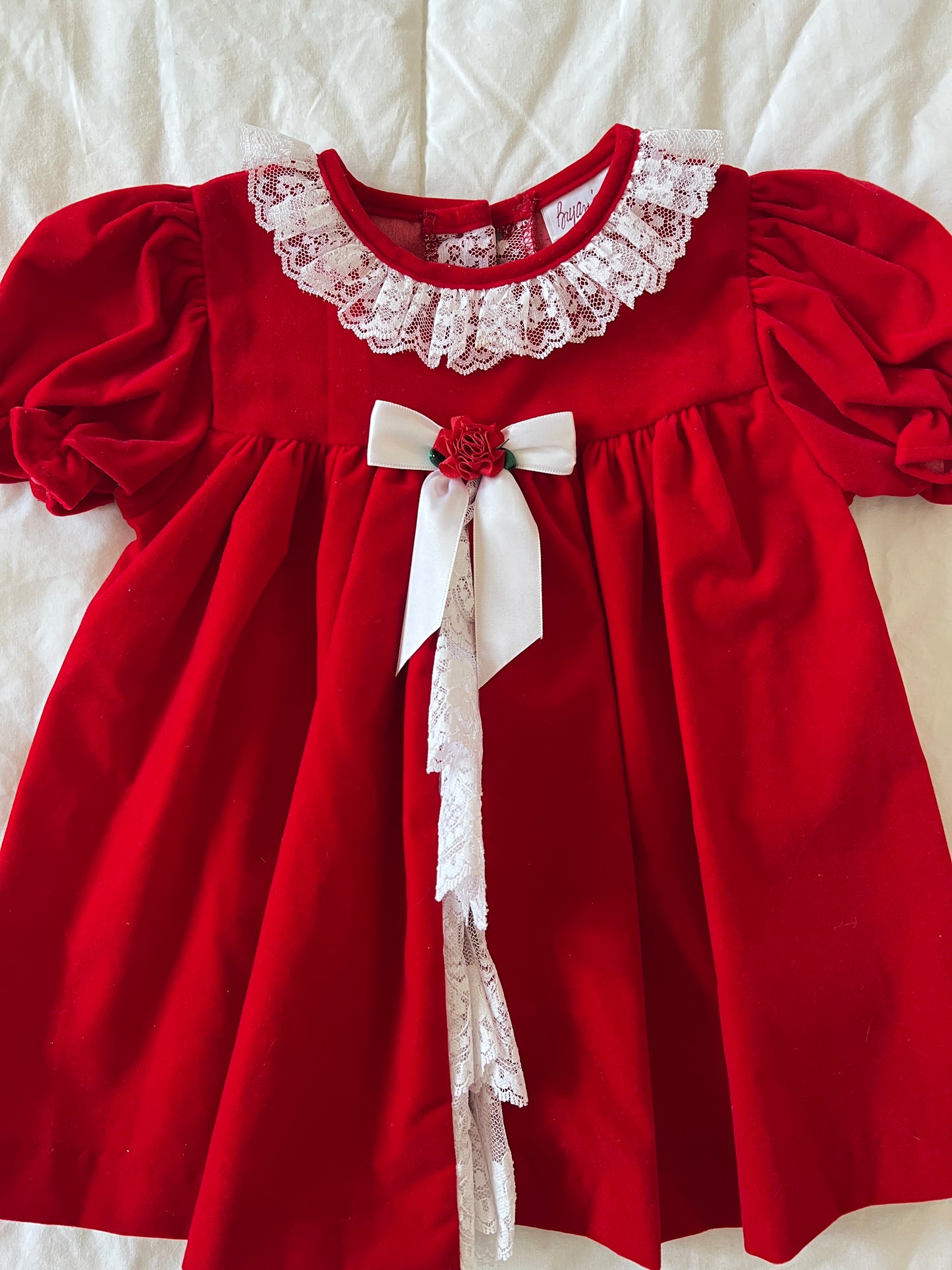 Red Baby Dress (12mo)