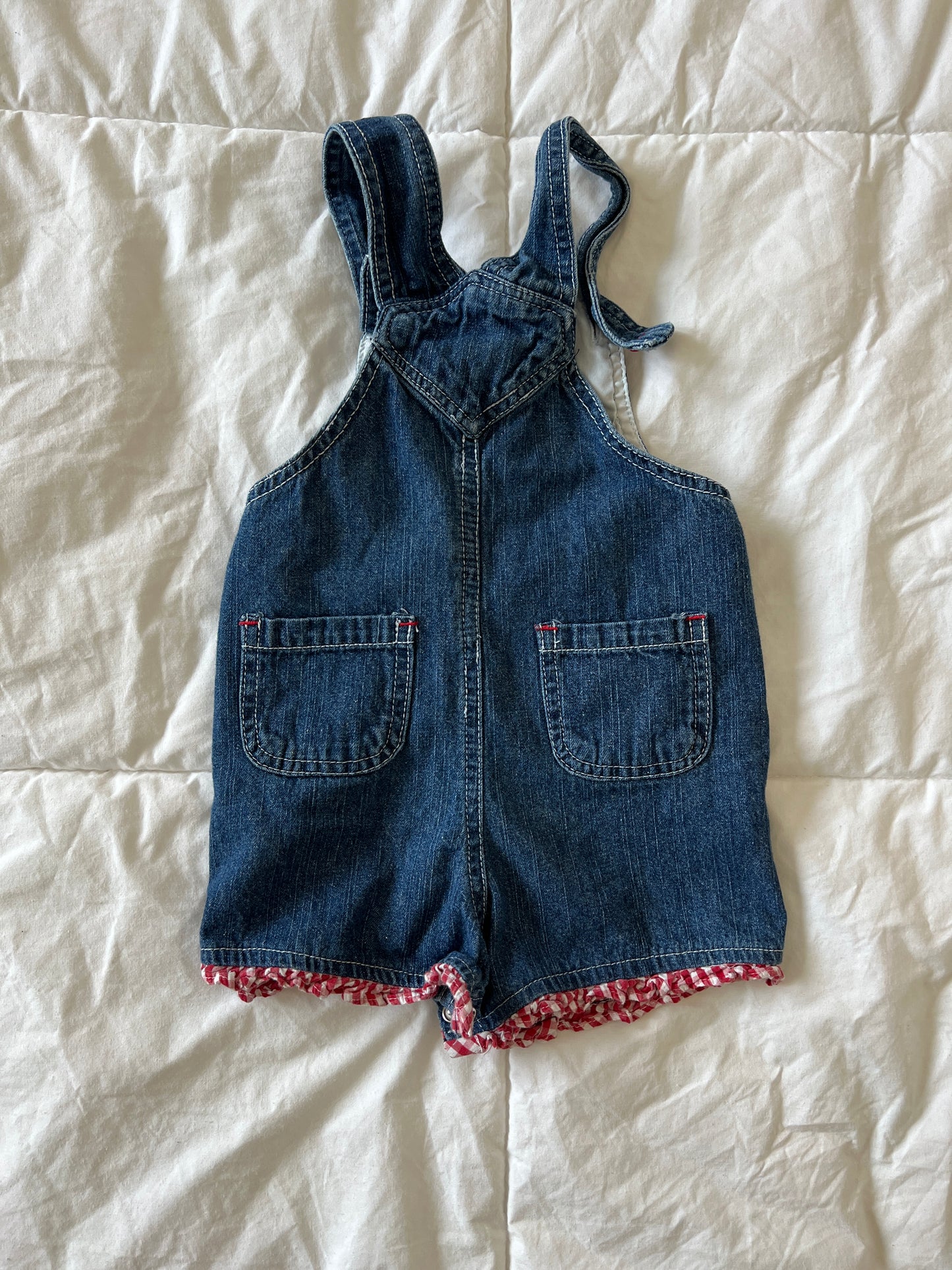 Elmo Cherry Overalls (18mo)