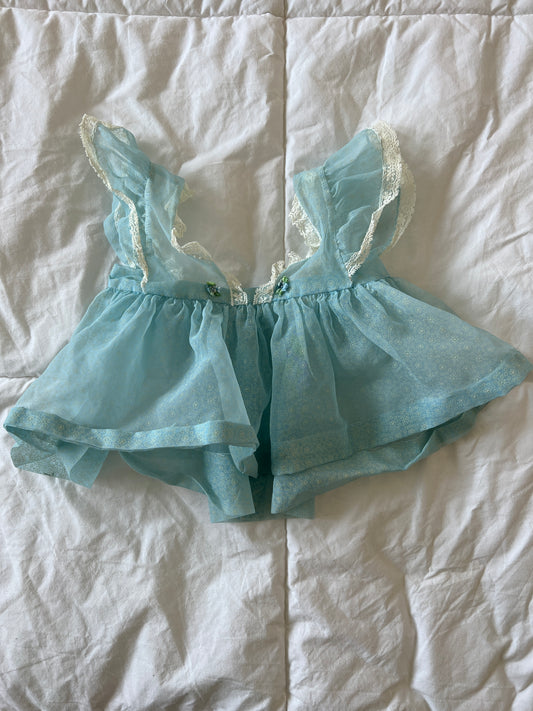 Blue Babydoll Dress/Top (OS)